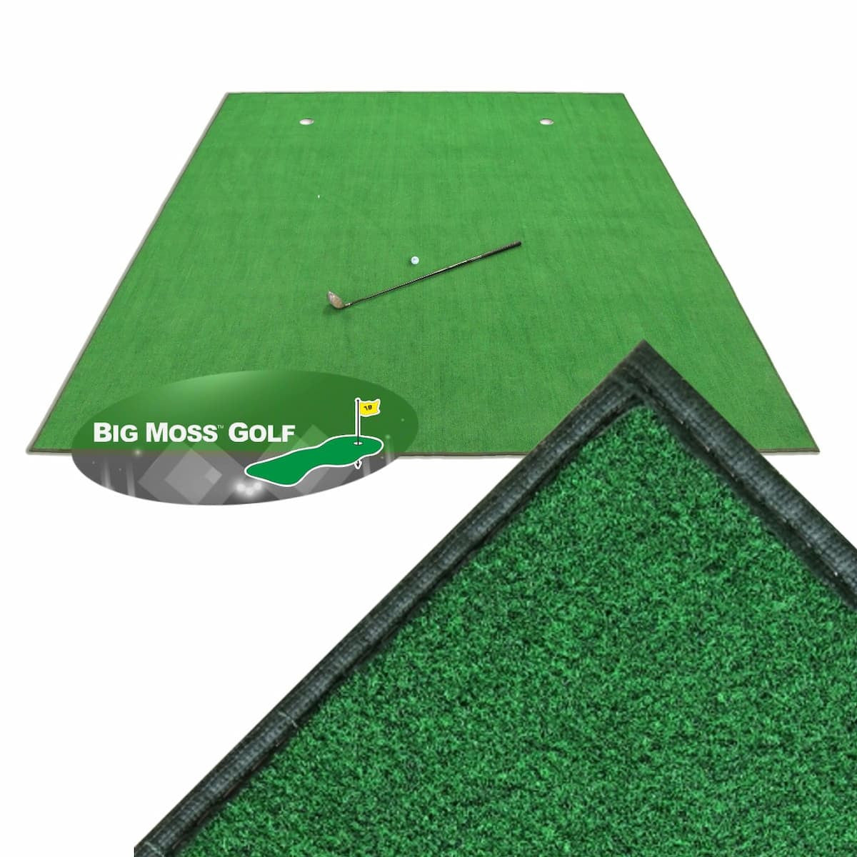 Golf Simulator Turf for Carl's Place DIY Enclosures by Big Moss