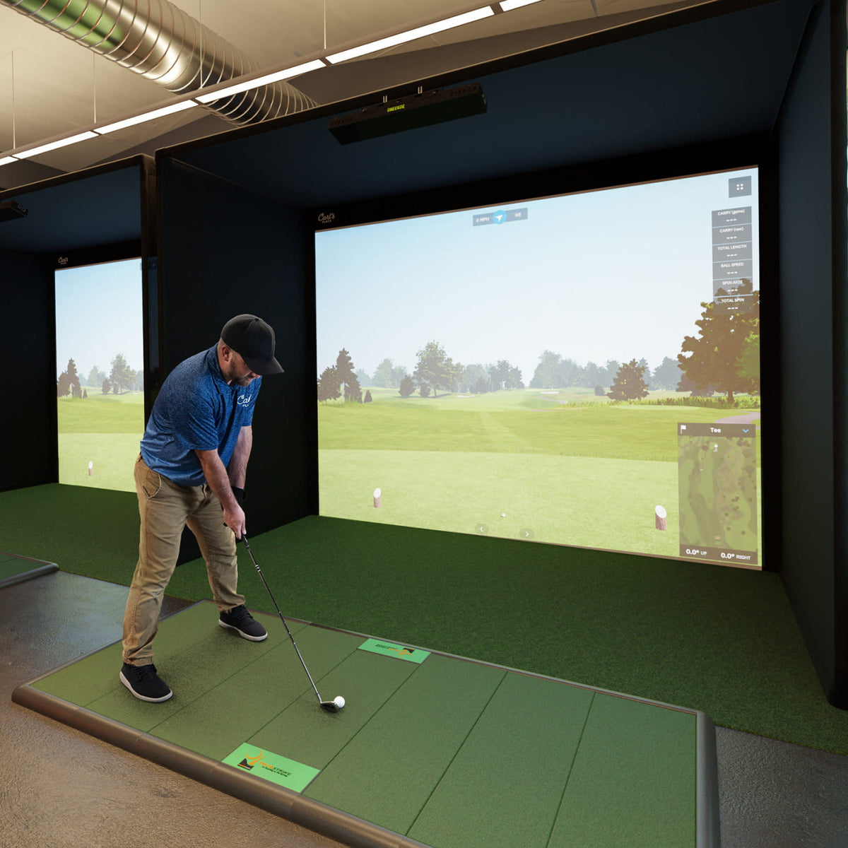 Pro Golf Enclosure Kit with Impact Screen from Carl's Place