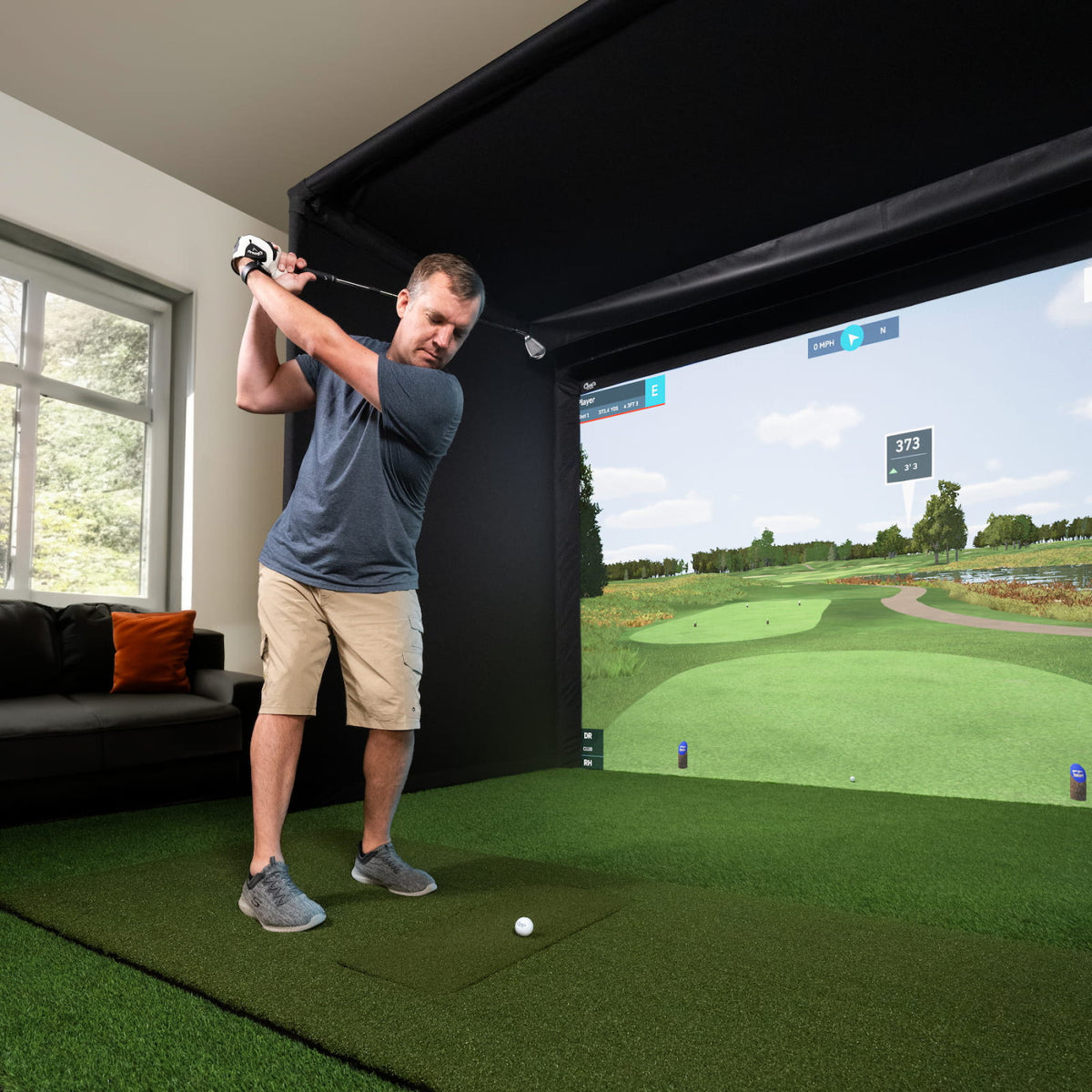 Pro Golf Enclosure Kit with Impact Screen from Carl's Place