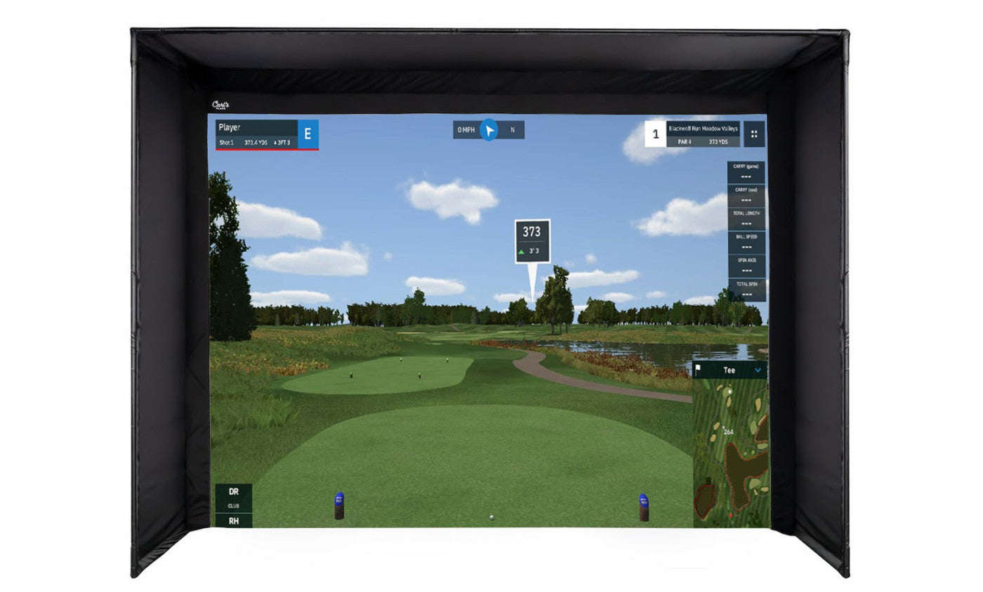 DIY Golf Enclosure Kit with Impact Screen from Carl's Place